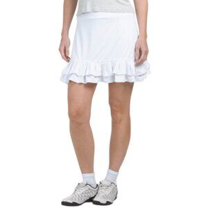 G LIFESTYLE Upf 50 Double Ruffle Skort